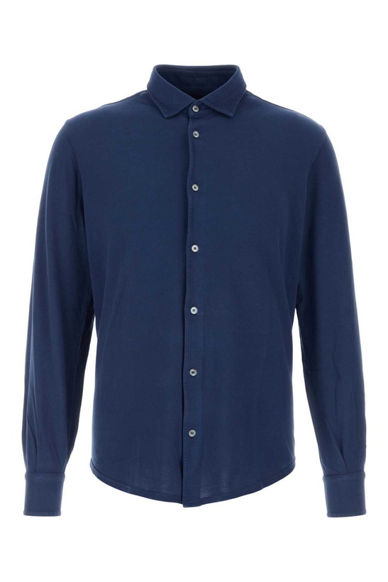 Photo: Fedeli Blue Oxford Shirt