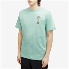 Hikerdelic Men's Mountain High T-Shirt in Jade Green