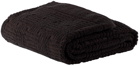 Bottega Veneta Black Jacquard Beach Towel