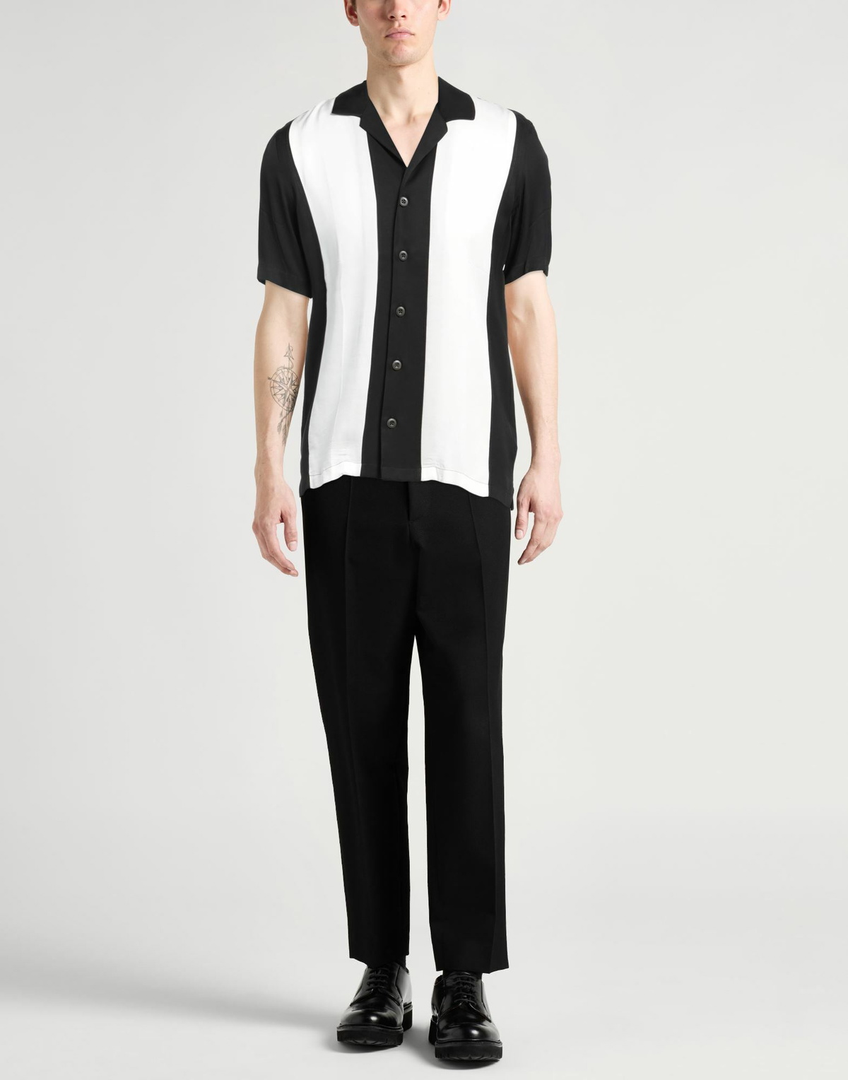 Pt Torino Mens Shirt in Black
