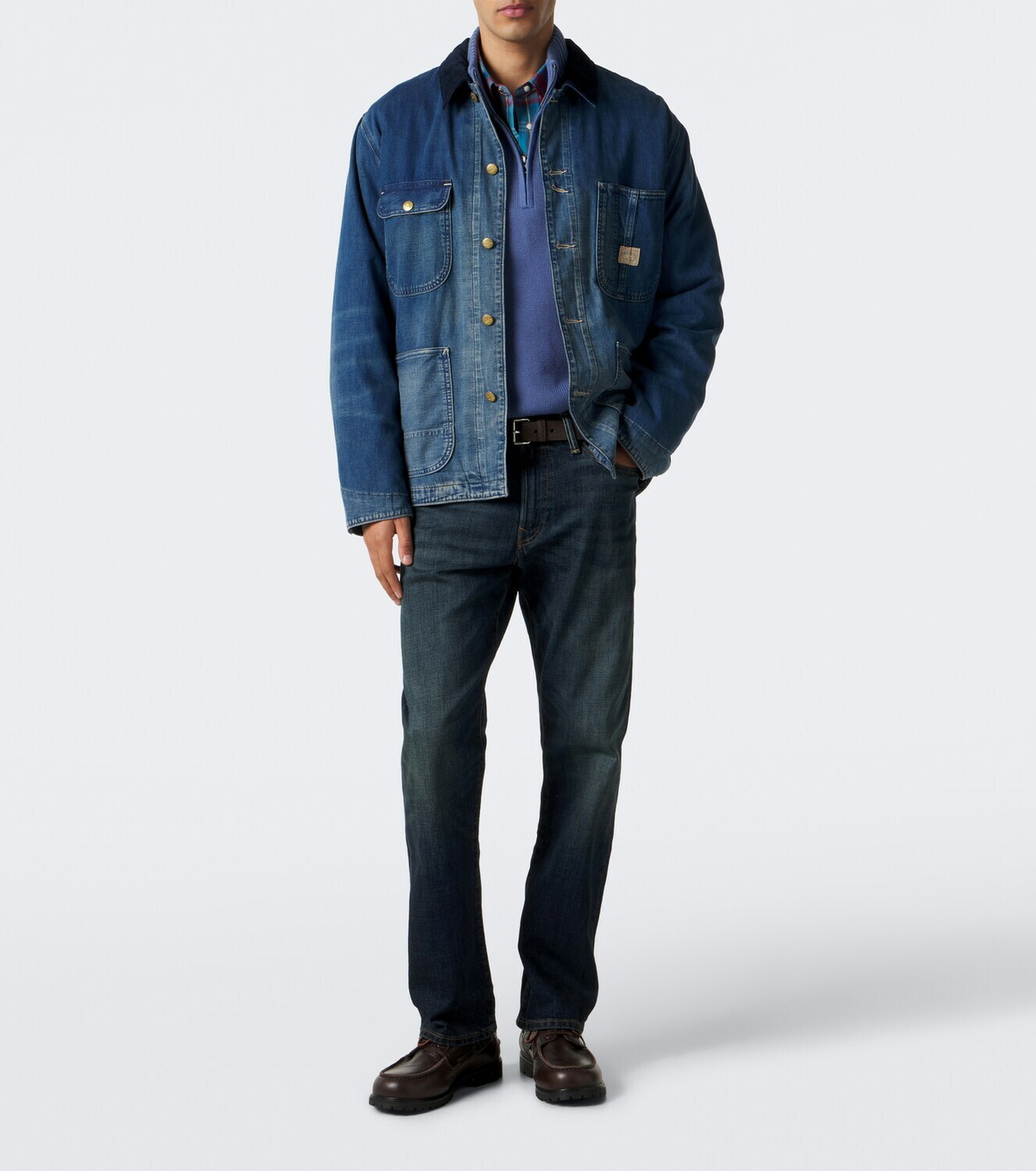 Polo Ralph Lauren Pony cotton half-zip sweater
