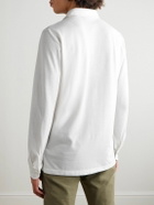 Incotex - Incotex Zanone Slim-Fit IceCotton Piqué Polo Shirt - White