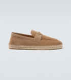 Valentino Garavani Palm Avenue VLogo suede espadrilles