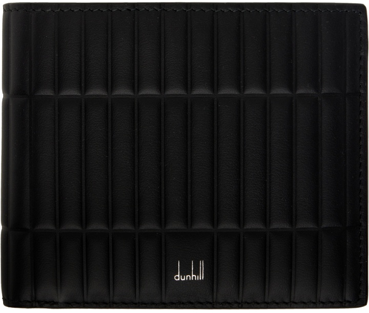 Photo: Dunhill Black Rolla Quilt Bifold Wallet