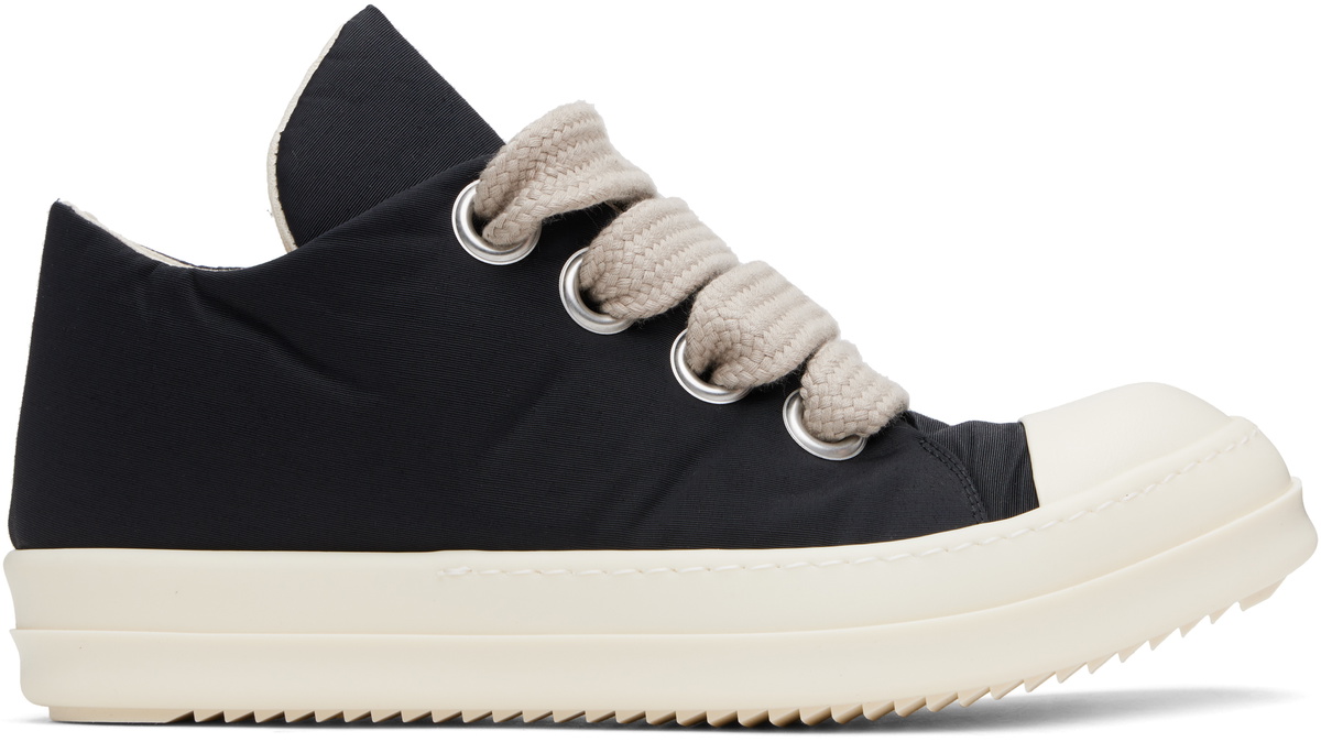 Rick Owens DRKSHDW ブラック Hollywood Low Sneaks スニーカー Rick Owens DRKSHDWのブラック Hollywood Abstract Low Sneaks