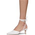 Martiniano White Party Heels