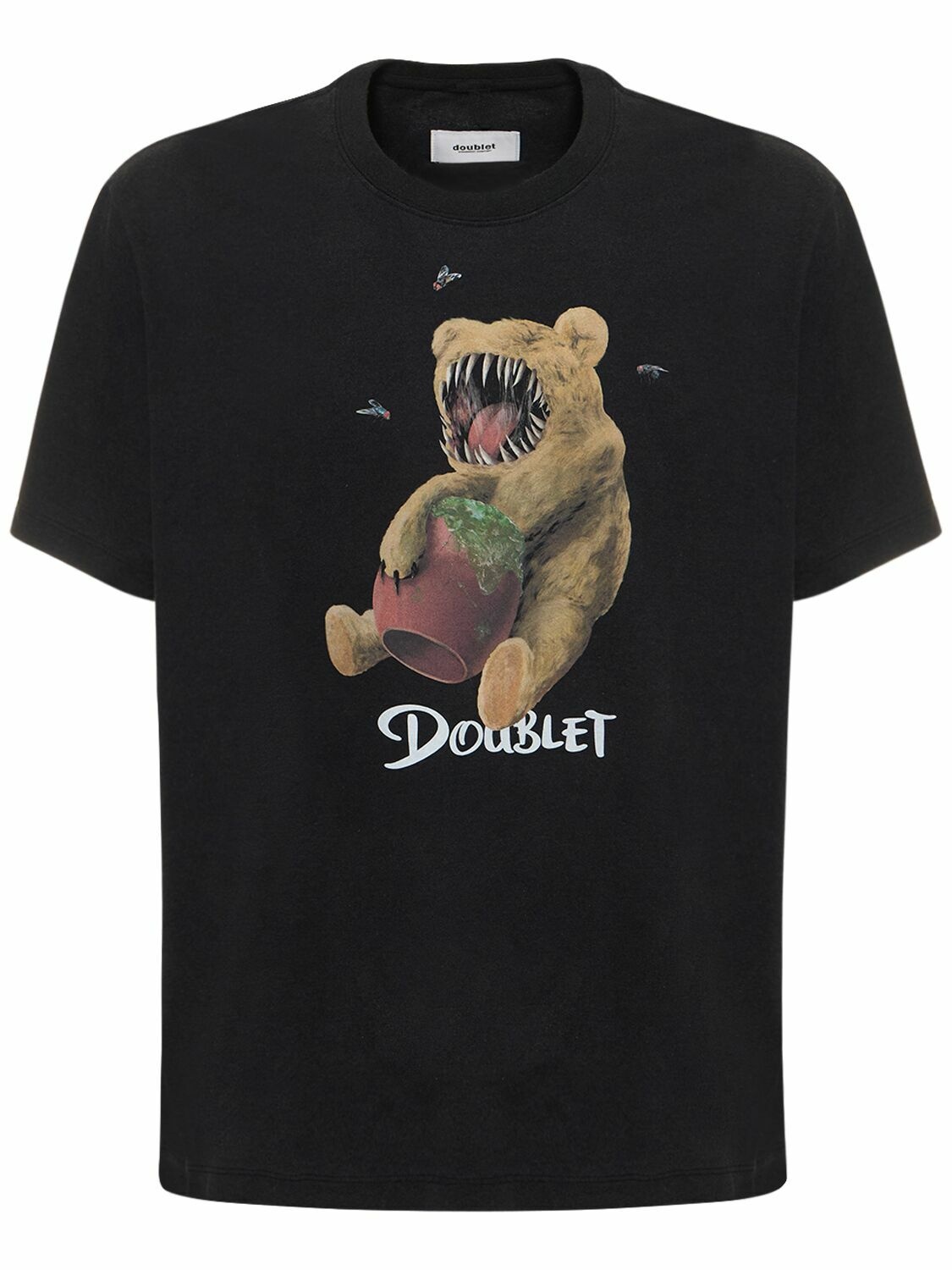 Photo: DOUBLET - Violent Bear Cotton T-shirt