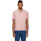 PS by Paul Smith Red Stripe Casual Fit Short Sleeve Shirt