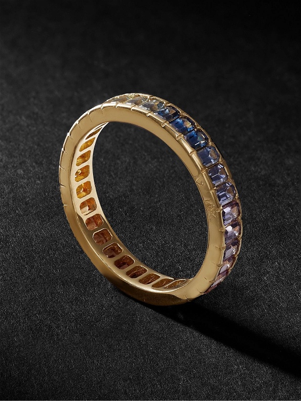 Photo: VADA - Eternity Gold Sapphire Ring - Gold