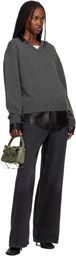 Acne Studios Khaki Multipocket Micro Bag
