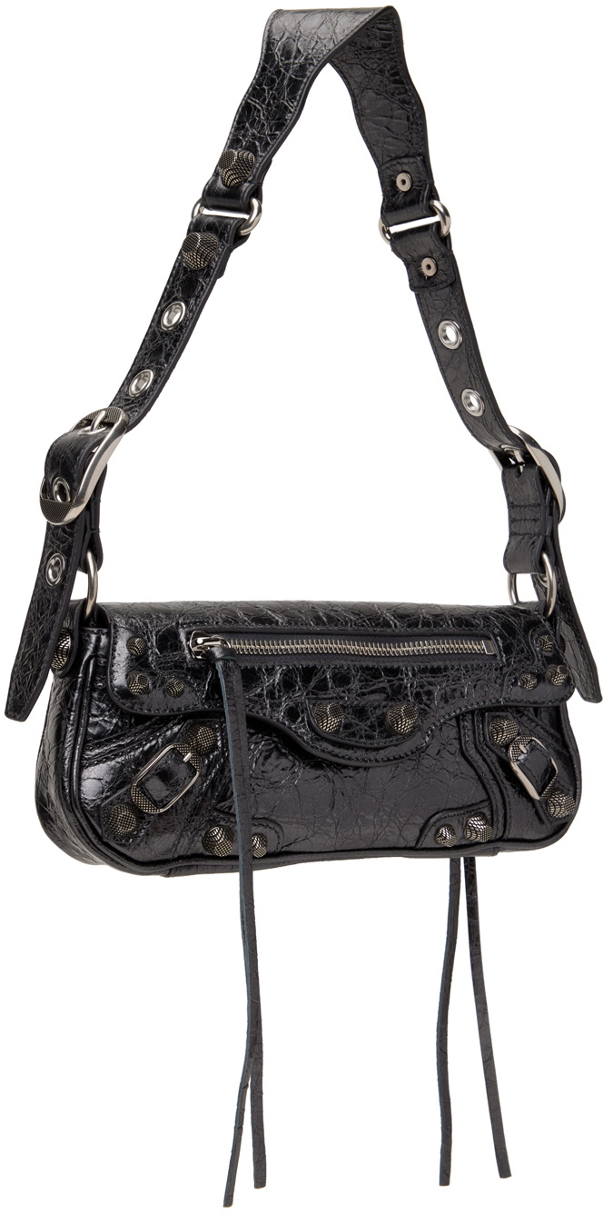 Balenciaga Gray 'Le Cagole' Sling XS Bag Balenciaga