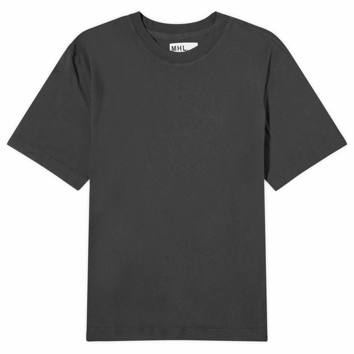 Photo: MHL by Margaret Howell Men's Simple T-Shirt in Ebony