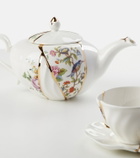 Seletti Kintsugi gold-plated porcelain teapot by Marcantonio Raimondi Malerba