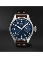 IWC Schaffhausen - Big Pilot's Le Petit Prince Automatic 46mm Stainless Steel and Leather Watch, Ref. No. IW501002
