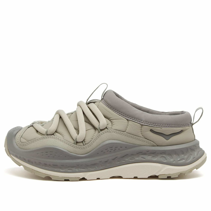 Photo: HOKA ONE ONE U Ora Primo in Farro/Iron Ore