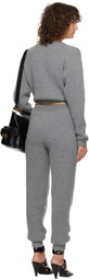 Chloé Gray Wool & Cashmere Jumpsuit