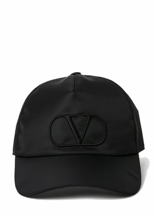 Photo: VLogo Baseball Cap in Black