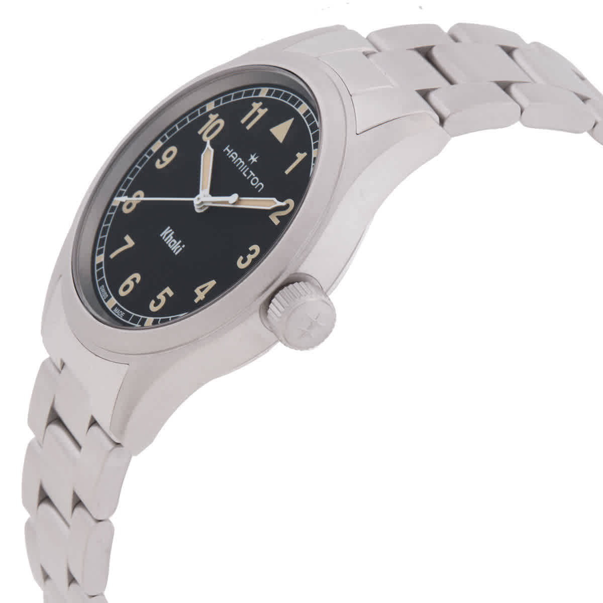 Hamilton Khaki Field Quartz Black Dial Watch H69401131