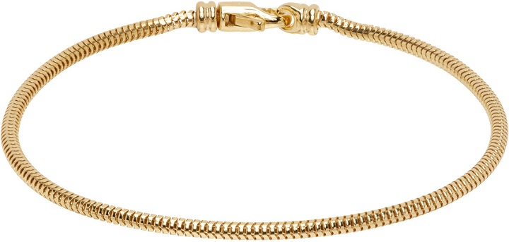 Photo: Tom Wood Gold Snake Chain Bracelet