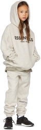 Essentials Kids Grey Fleece Pullover Hoodie