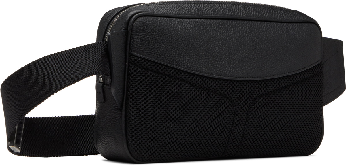 【関税&送料込】Salvatore Ferragamo Black Econyl Belt Bag Salvatore Ferragamo Black Travel Belt Bag Salvatore Ferragamo