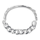 Maison Margiela Silver Chain Tag Bracelet