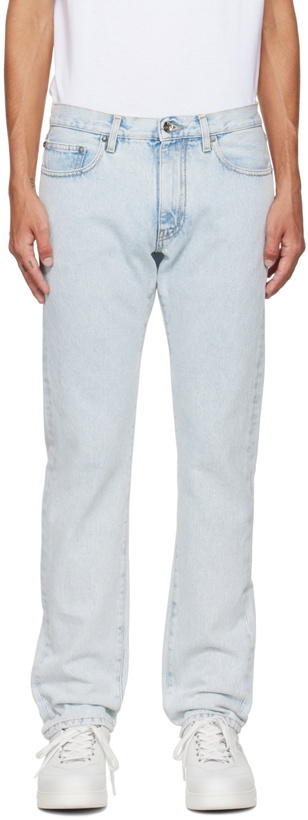 Photo: Off-White Blue Diag Jeans
