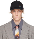 Vivienne Westwood Black Baseball Cap
