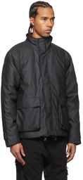 RAINS Black Glacial Jacket