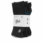 Stance for E by END. Basic Crew 3-Pack in Black