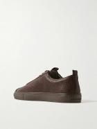 Grenson - Sneaker 1 Full-Grain Leather Sneakers - Brown