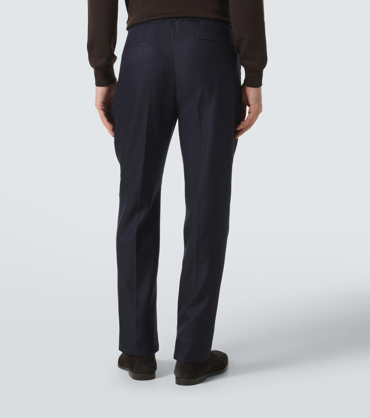 Lardini Wool slim pants