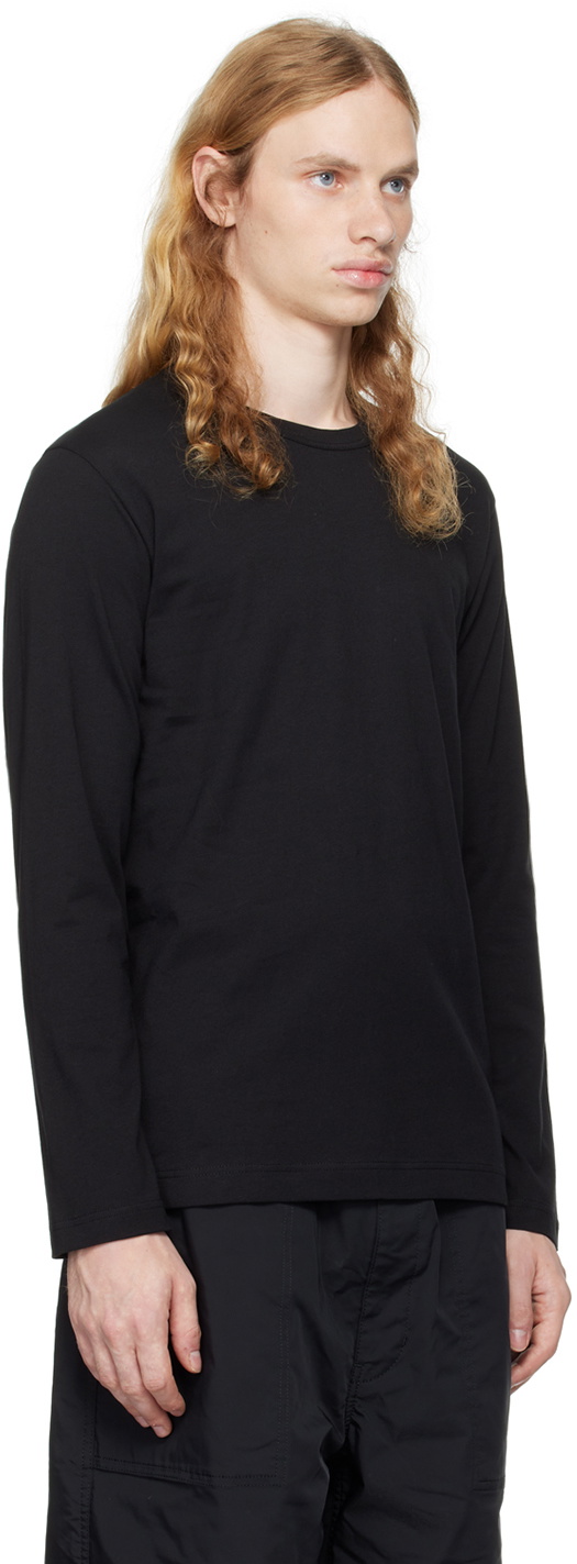 Comme des Garçons Shirt Black Crewneck T-shirt