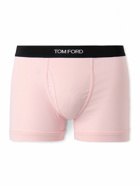 TOM FORD - Stretch-Cotton Boxer Briefs - Pink