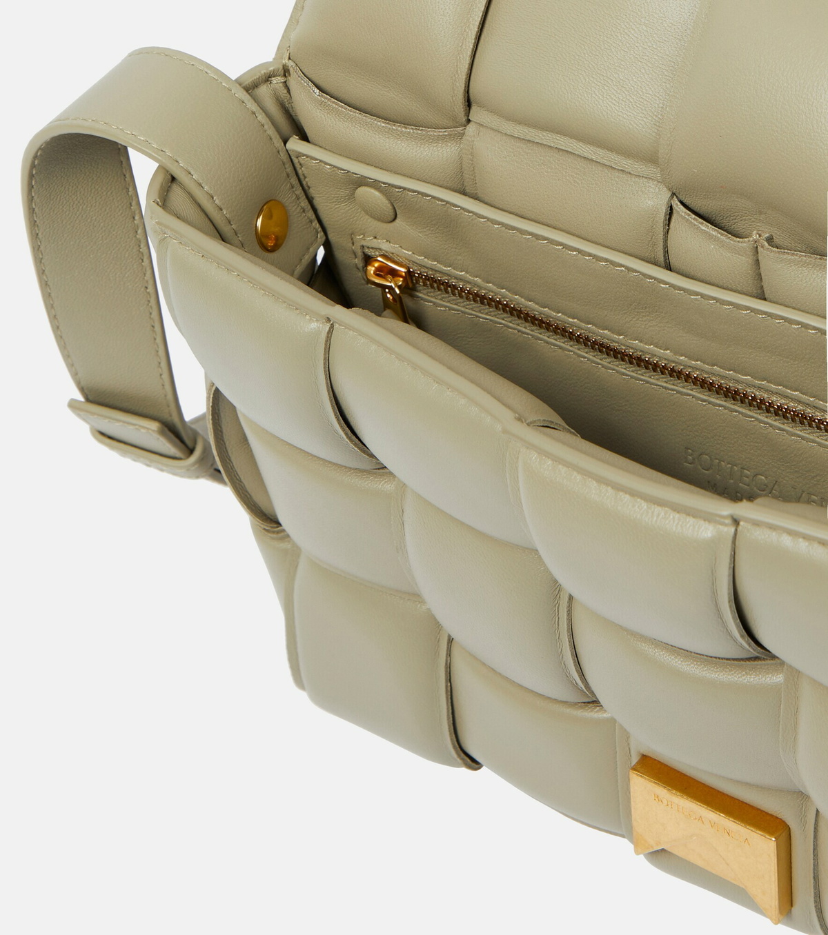 Bottega Padded Cassette leather shoulder bag Bottega