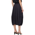 LEMAIRE Black Balloon Maxi Skirt