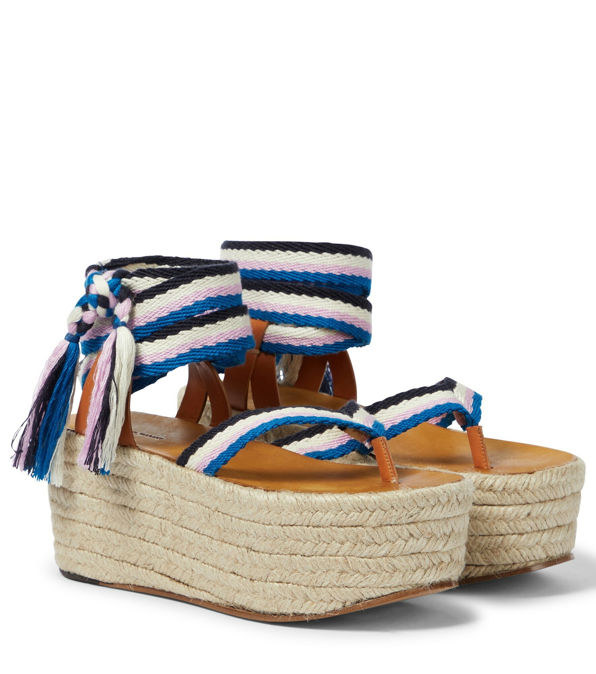 Isabel Marant Mezzee platform espadrille sandals Smart Closet