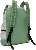 Stone Island Green Drawstring Backpack