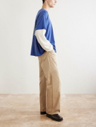 Cherry Los Angeles - Santa Fe Layered Printed Cotton-Jersey T-Shirt - Blue