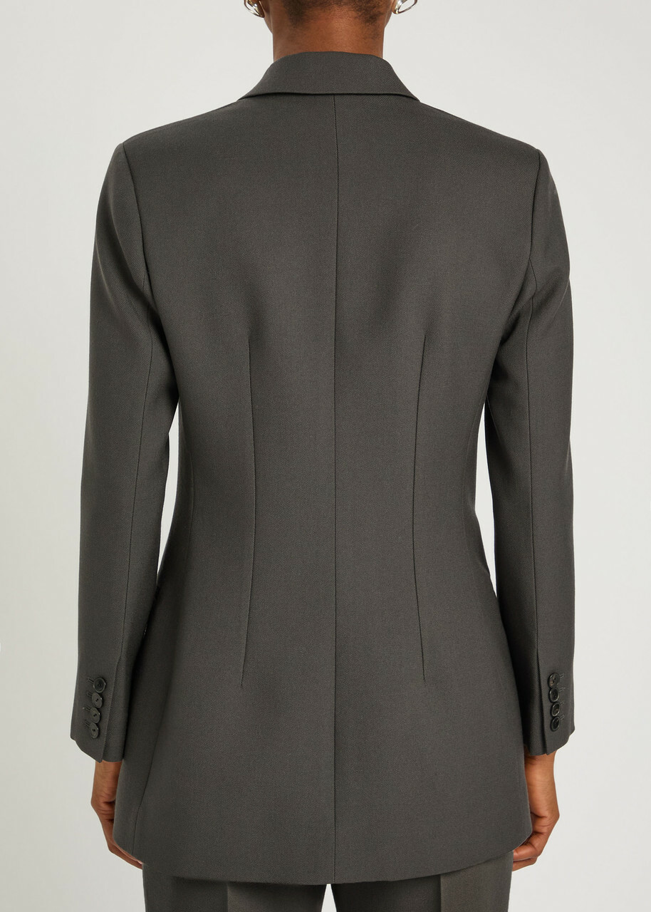Calvin Klein Adrian Wool Blazer Grey