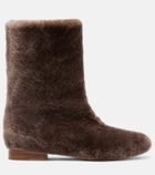 Gabriela Hearst Tina shearling mid-calf boots