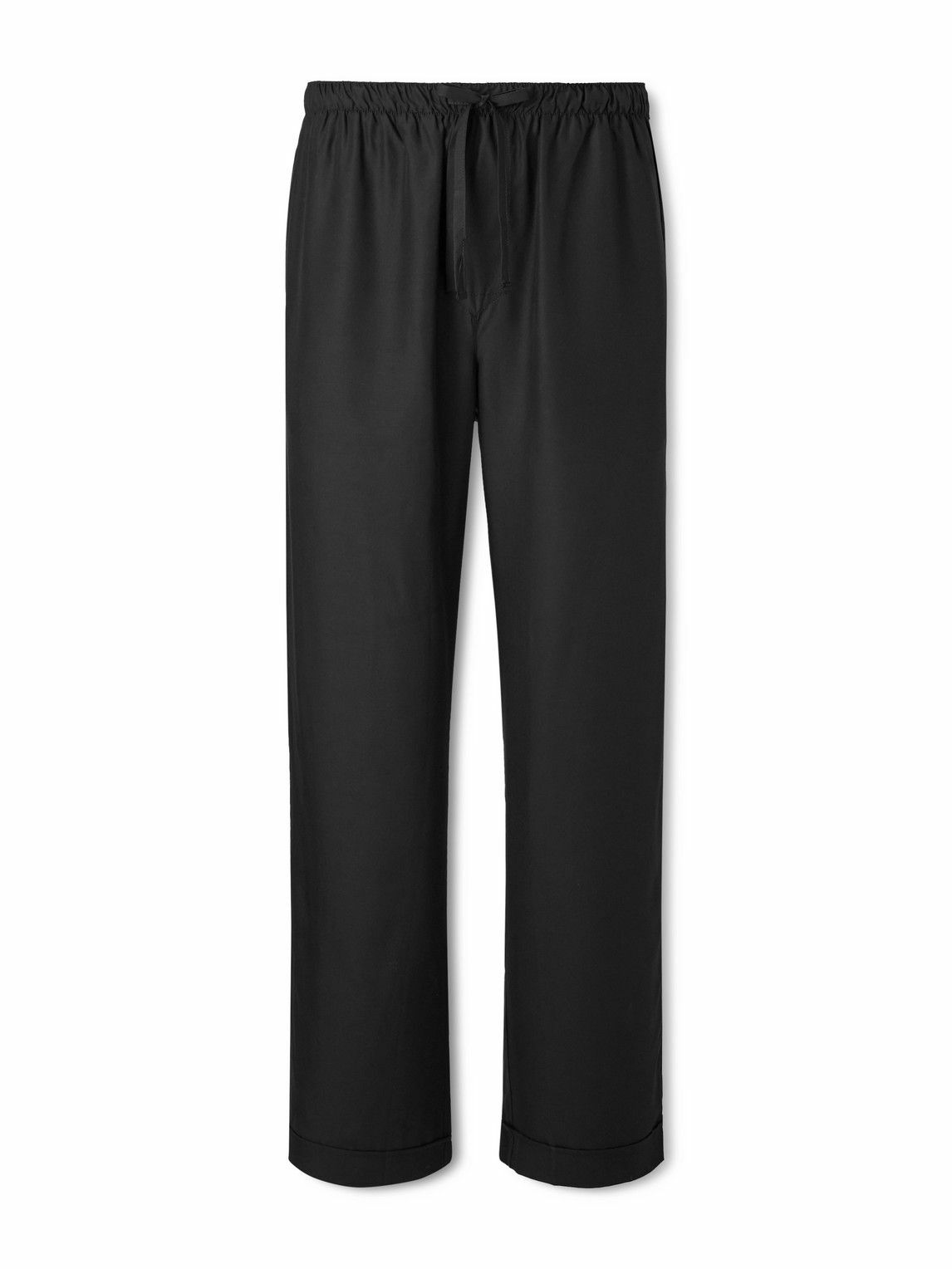 CDLP - Straight-Leg Lyocell Pyjama Trousers - Black