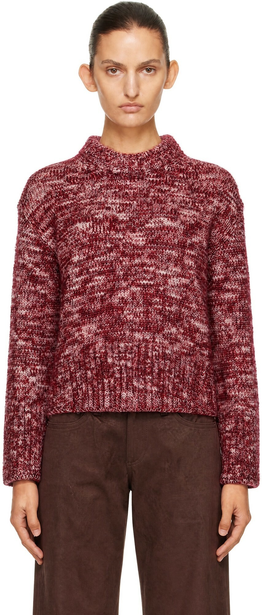 rag & bone Red Marlee Crew Sweater