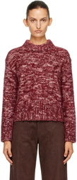 rag & bone Red Marlee Crew Sweater