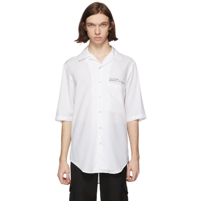 Photo: Song for the Mute White Coordinates Oversized Shirt 
