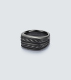 David Yurman Chevron titanium ring