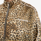 Cole Buxton Men's Piped Track Jacket in Leopard