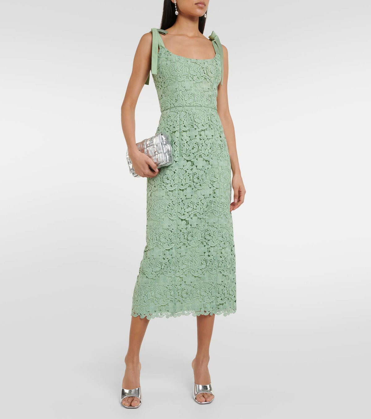 Markarian Crochet midi dress Markarian