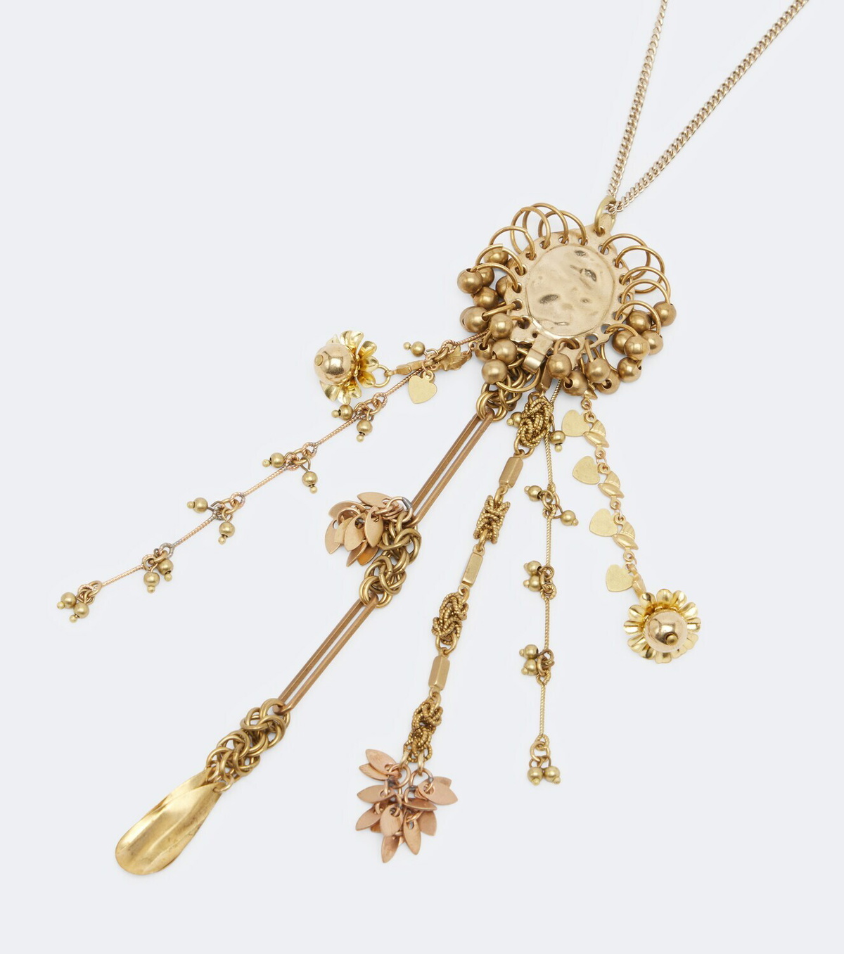 Dries Van Noten Embellished pendant necklace