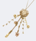 Dries Van Noten Embellished pendant necklace